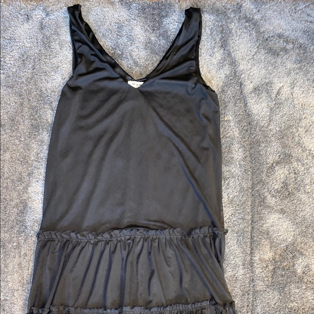 Black tank dress